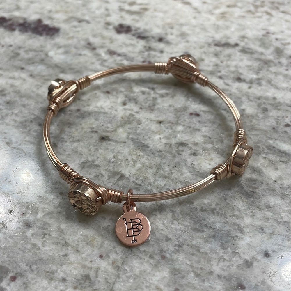 Bourbon and Bowties bracelet - rose gold